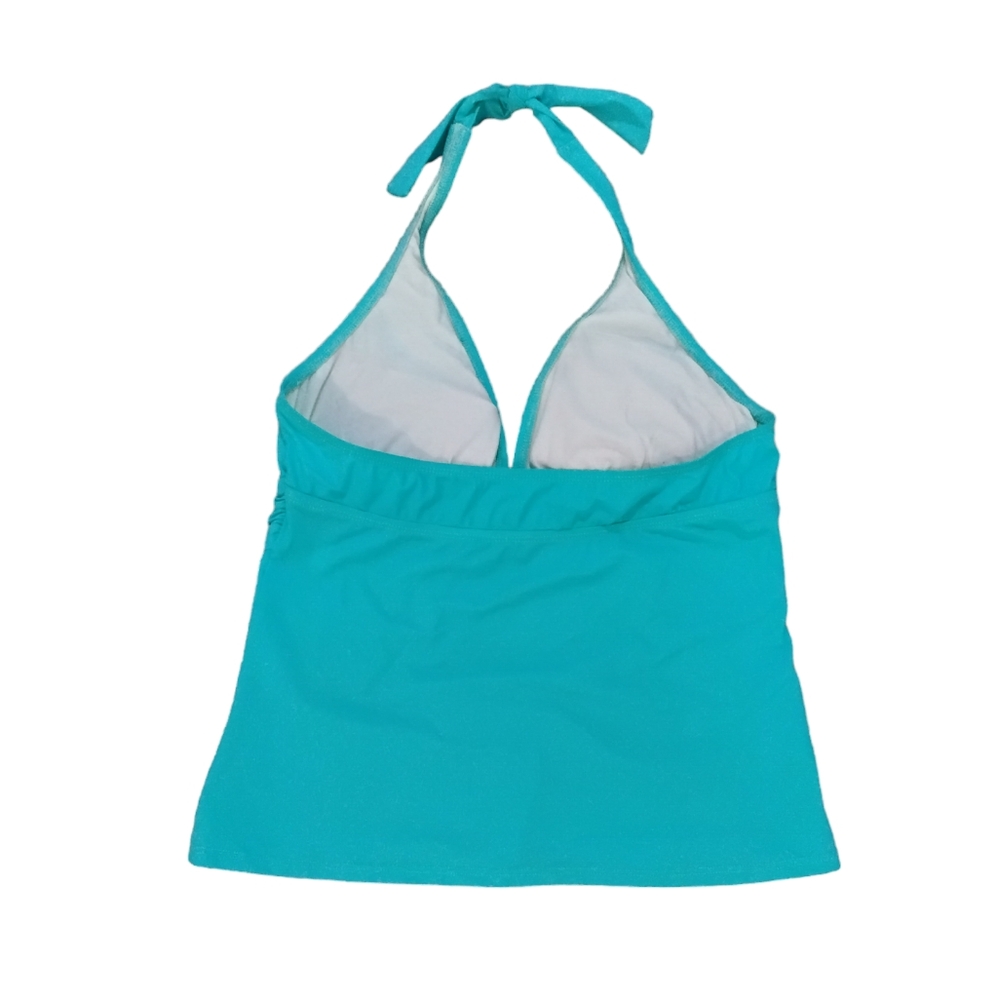 2Bamboo Turquoise Tankini Top Size DD - Picture 3 of 5